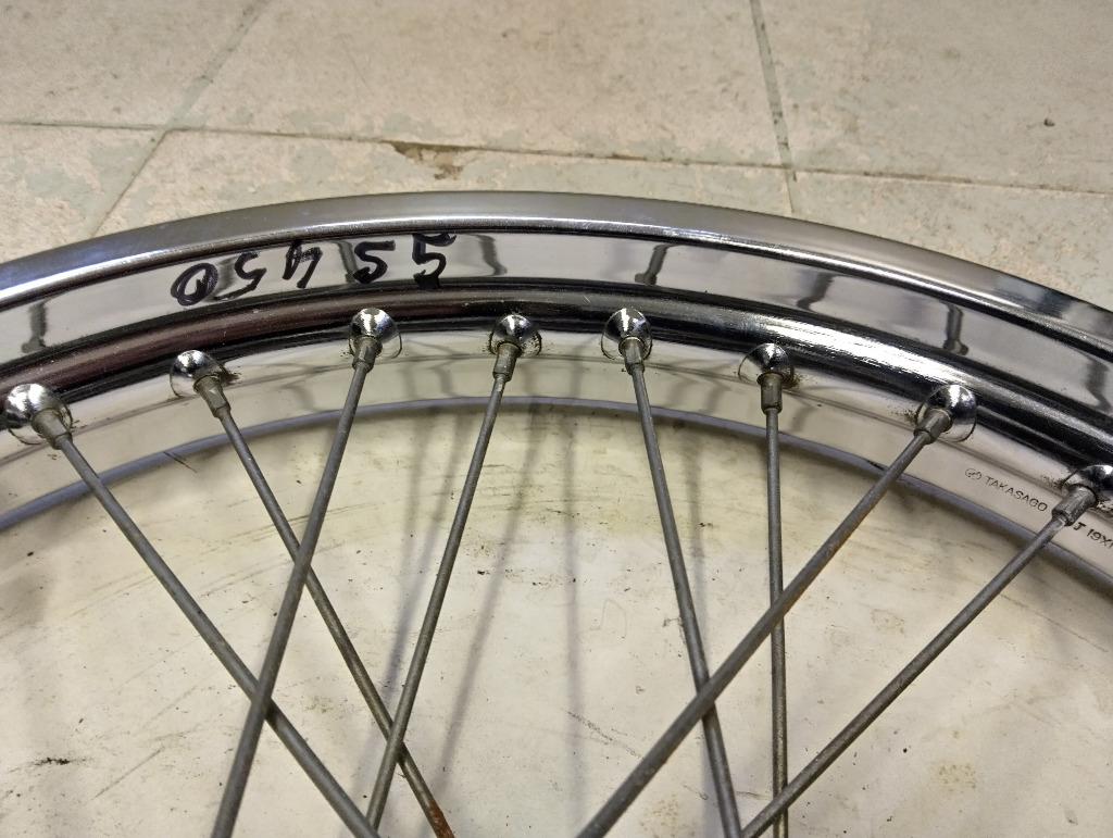 suzuki gs 450 GA voorwiel, Motoren, Ophalen of Verzenden, Gebruikt