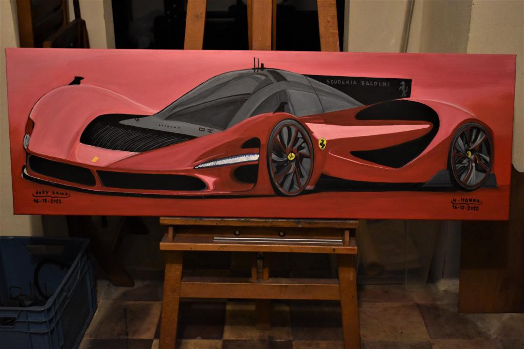 Ferrari scuderia baldini, door joky kamo 2022, Ophalen