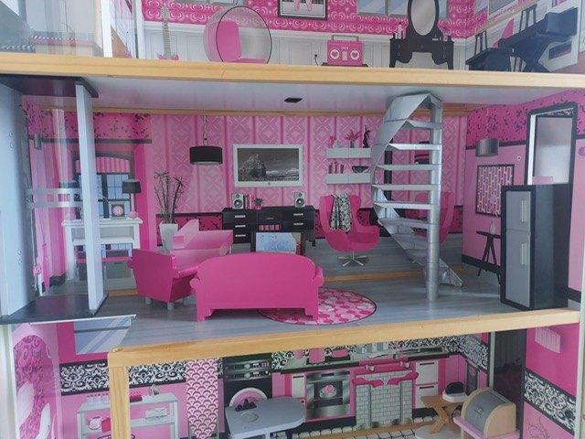 Kidkraft Sparkle houten poppenhuis, Enlèvement, Comme neuf, Maison de poupées