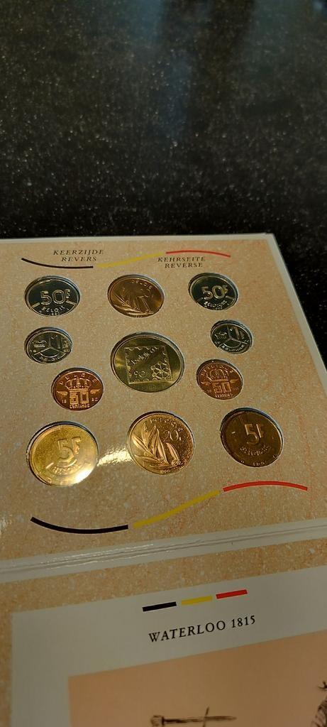 Belgische munten collectie 1990, Ophalen of Verzenden, Munten