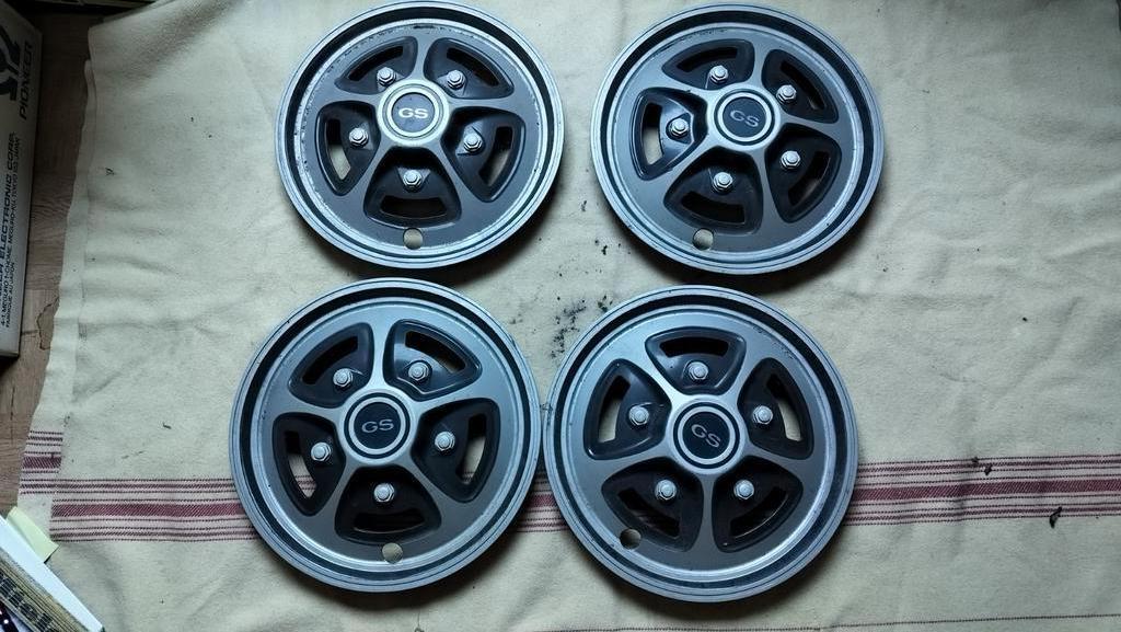 Wieldoppen 14 inch GS, Ophalen, Zo goed als nieuw