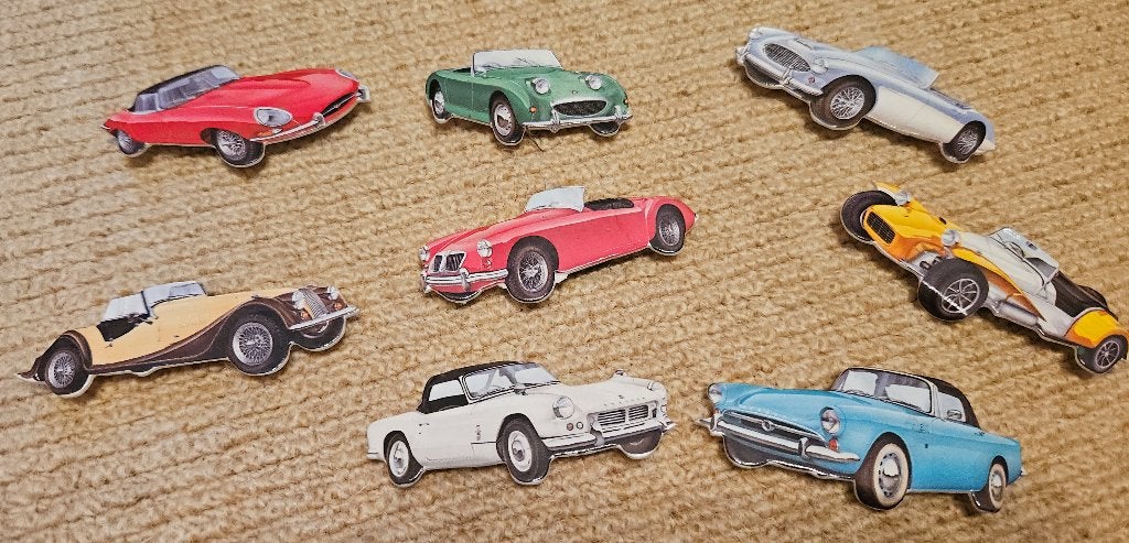 Tableau magnétique vintage - image de garage, Enlèvement