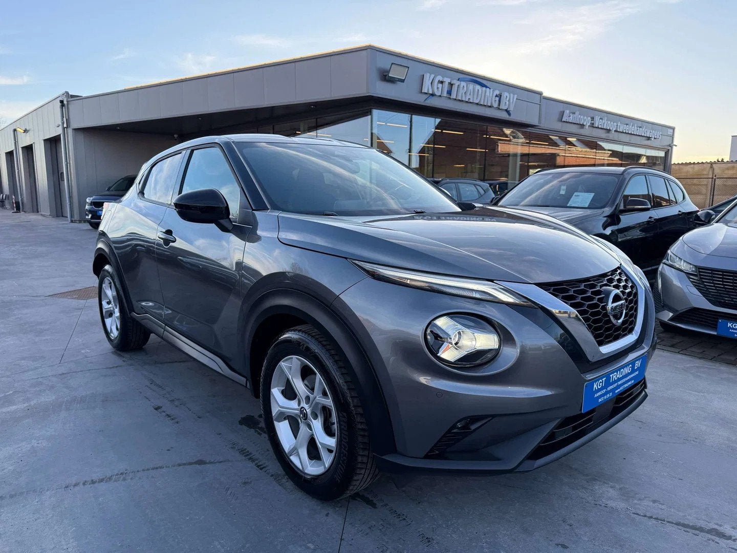 Nissan Juke 1.0i 117PK FULL LED 360 CAMERA CARPLAY BLUETOOTH, Argent ou Gris, Achat, Euro 6, Entreprise