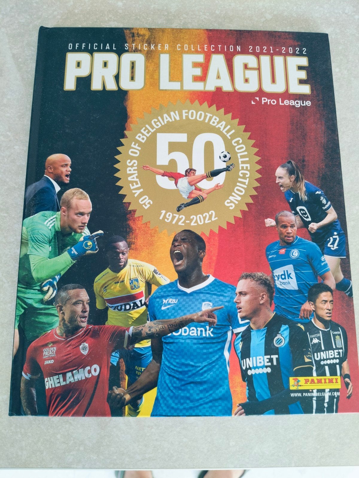 leeg hardcover album Panini pro league 2021-2022, Verzamelen, Ophalen of Verzenden