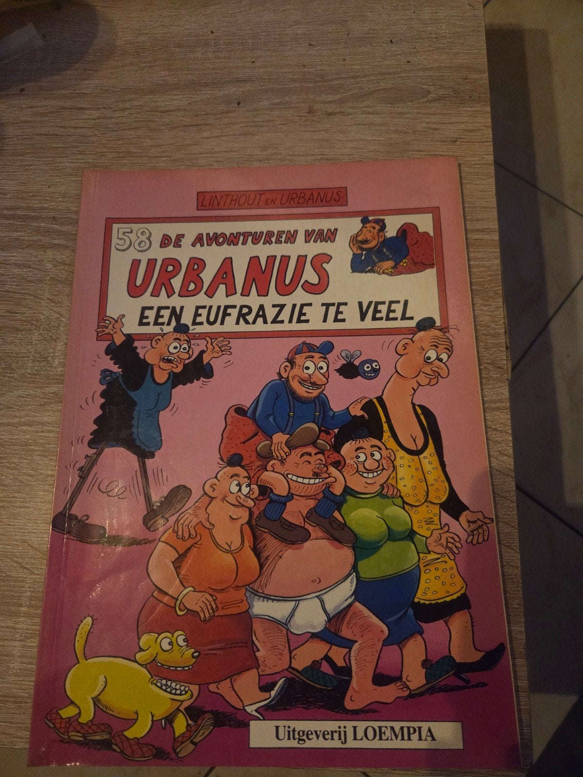 urbanus strip nr 58, Boeken, Eén stripboek, Ophalen, Nieuw, Linthout en Urbanus