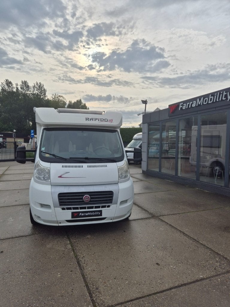 ONLY DEALERS RAPIDO 646 Randoneur 2010 129000KM, Caravans en Kamperen, Fiat, Fietsendrager, Bedrijf, Diesel