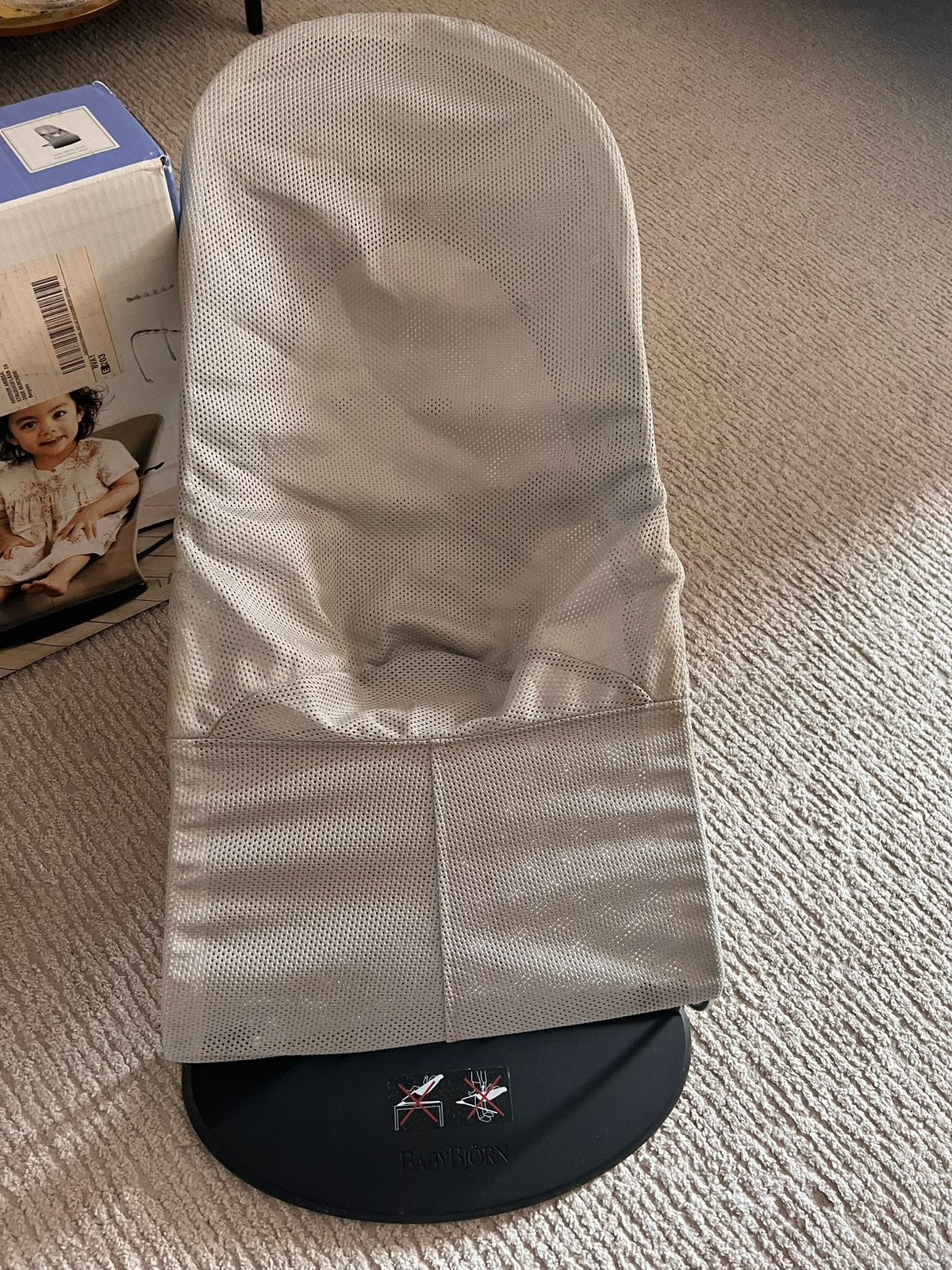 Chaise en maille Baby Bjorn, Enlèvement ou Envoi, Comme neuf