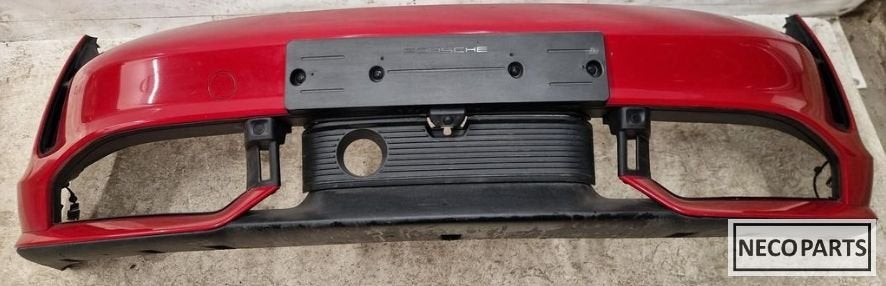 PORSCHE TAYCAN ACHTERBUMPER BUMPER ORIGINEEL ALLES LEVERBAAR, Gebruikt, -, -, Porsche
