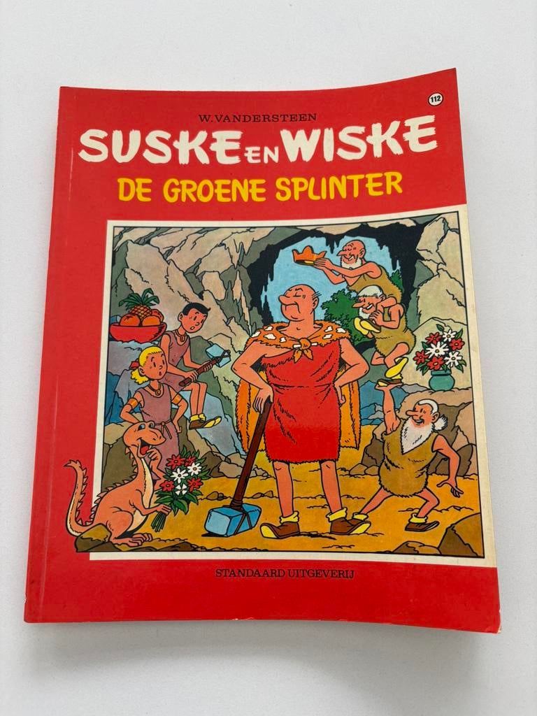 Suske en Wiske nr. 112 De groene splinter, Ophalen of Verzenden, Zo goed als nieuw