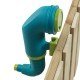 Periscoop Star turquoise/lime, Ophalen