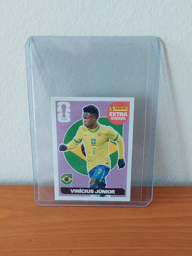 Autocollant supplémentaire Vinicius Jr Panini World Cup 2026, Enlèvement ou Envoi, Neuf, Autocollant