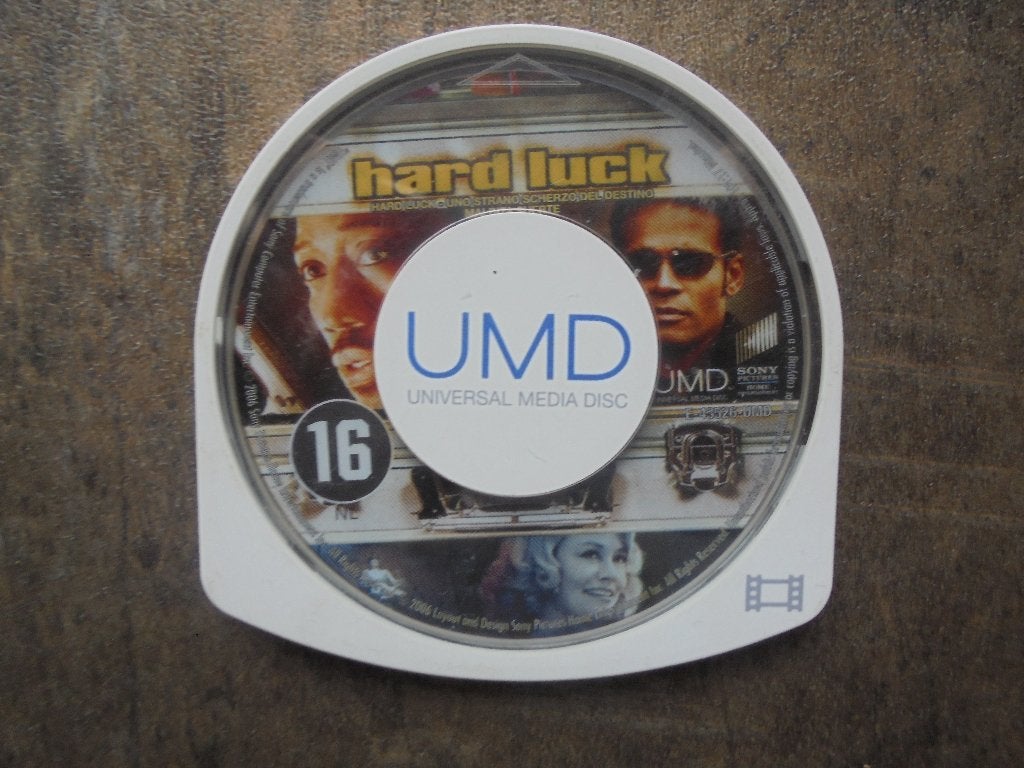 Video Hard Luck voor PSP (zie foto's), Consoles de jeu & Jeux vidéo, Jeux | Sony PlayStation Portable, Enlèvement ou Envoi, 1 joueur