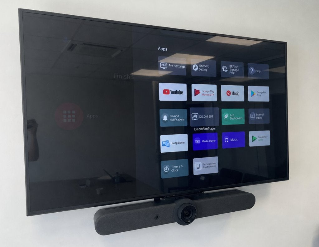 Logi Rally bar + Clickshare CX-20 + Sony Bravia FW-65BZ35L, Ophalen, Sony