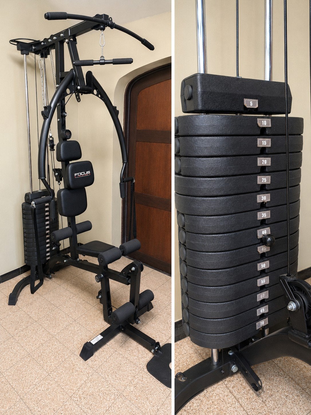 fitness focus 4, Sport en Fitness, Ophalen, Zo goed als nieuw, Benen