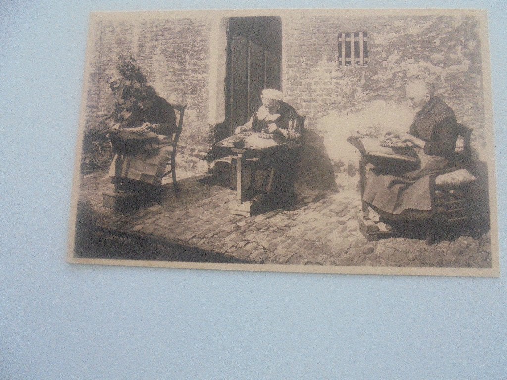 kantwerksters van brugge, Collections, Enlèvement ou Envoi, 1920 à 1940, Non affranchie, Flandre Occidentale
