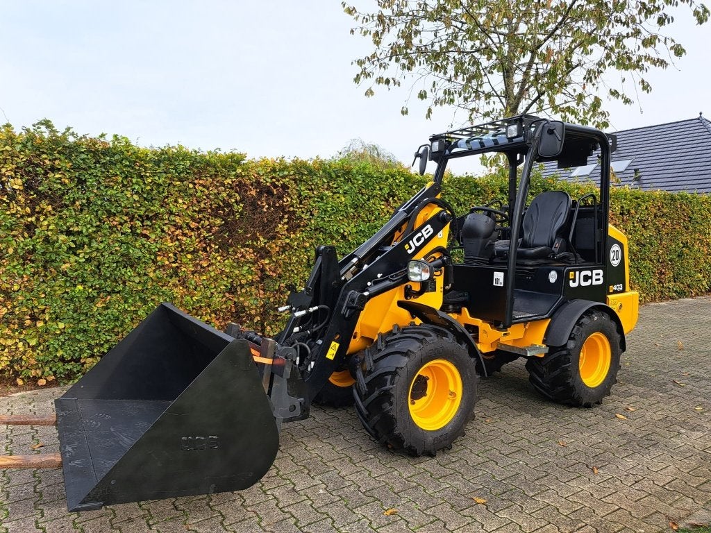 JCB 403 - Kniklader (Nieuwstaat), Zakelijke goederen, Ophalen, Graafmachine