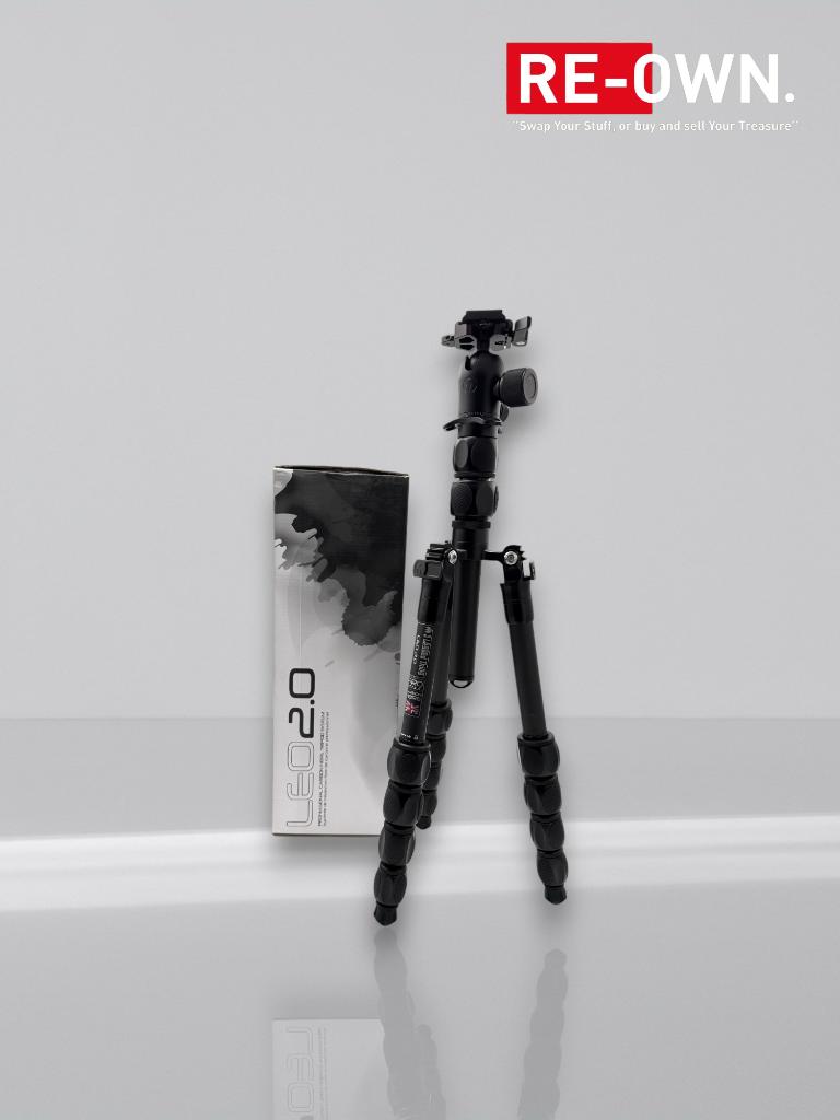 3 Legged Thing Pro 2.0 Leo Carbon tripod & AirHed Pro LV, Ophalen of Verzenden, Zo goed als nieuw, Minder dan 150 cm, Driepoot