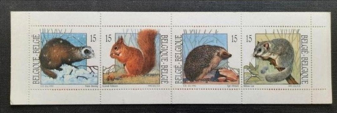 België: OBP 2477/80-B23 ** Natuur 1992., Frankeerzegel, Ophalen of Verzenden, Zonder stempel, Postfris
