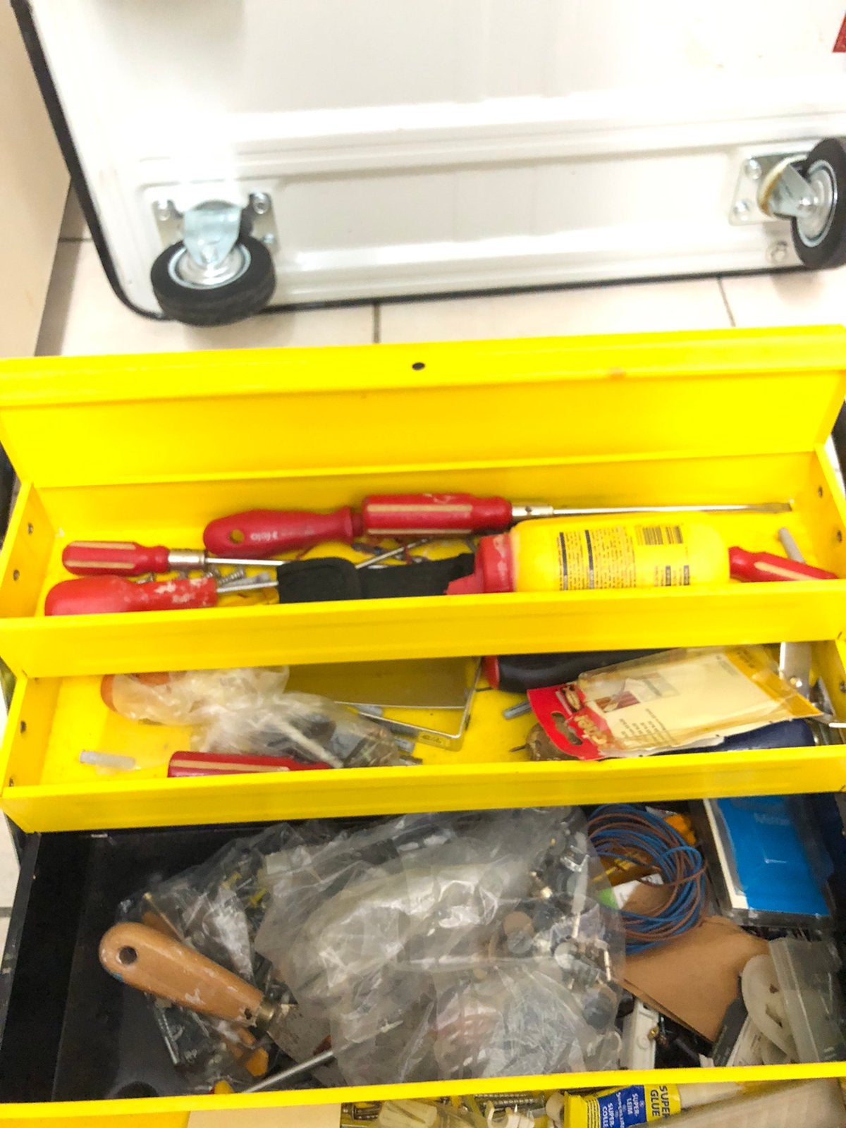 Grande mallette à outils, Bricolage & Construction, Boîtes à outils, Enlèvement, Comme neuf