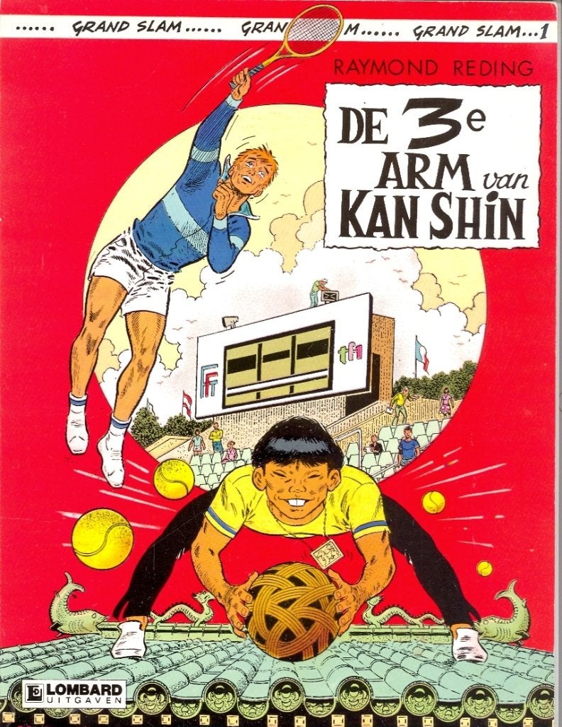 Grand Slam nr 1 - Raymond reding - De 3e arm van Kan Shin., Eén stripboek, Ophalen of Verzenden, Zo goed als nieuw