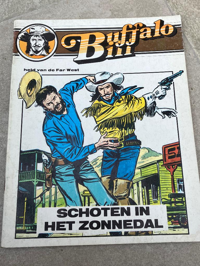 Buffalo Bill - Schoten in het zonnedal, Livres, Une BD, Enlèvement ou Envoi, Utilisé