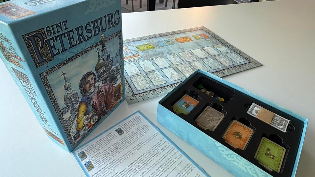 Gezelschapsspel: Sint Petersburg, Een of twee spelers, Ophalen of Verzenden, Zo goed als nieuw