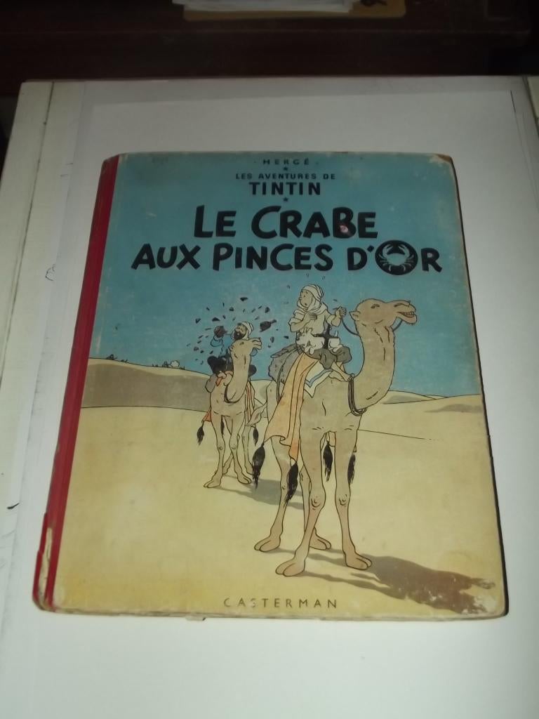 TINTIN "Le Crabe aux Pinces d'Or", Eén stripboek, Ophalen of Verzenden, Gelezen, Hergé