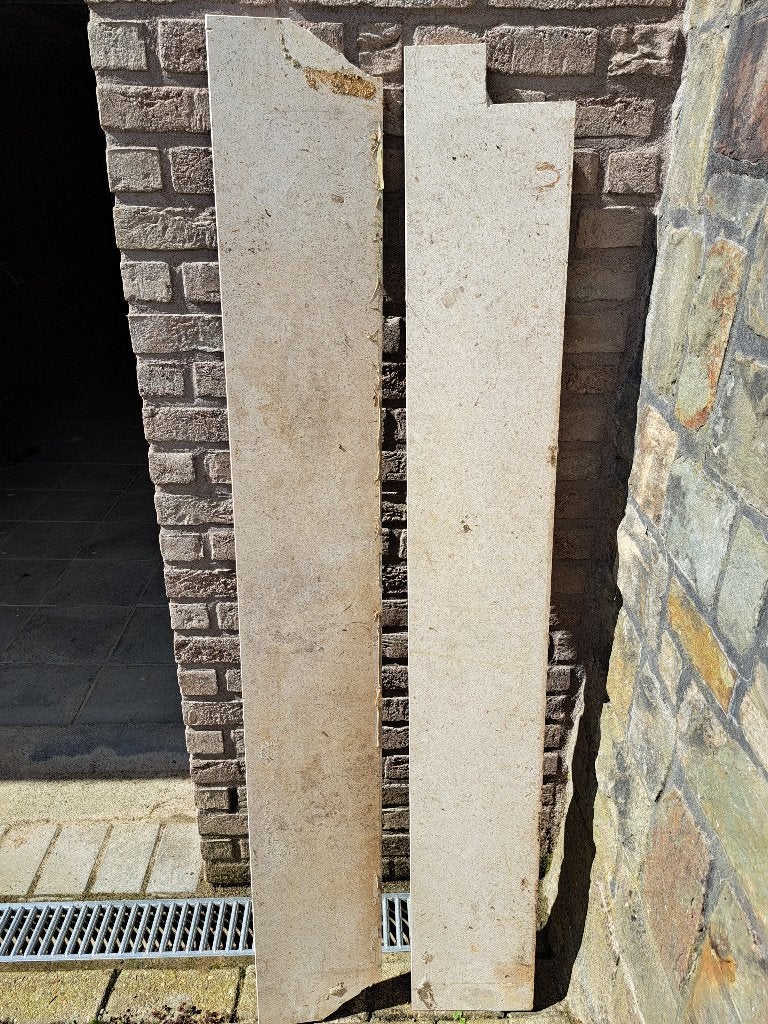 Vensterbanken, Ophalen, Gebruikt, 100 tot 150 cm, Hardsteen