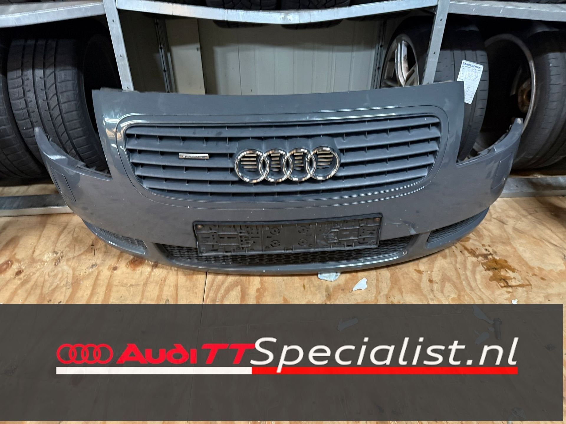 Voorbumper compleet met koplamplamsproeiers Audi TT 8N MK1, -, Origine de la pièce connue, Audi, Enlèvement