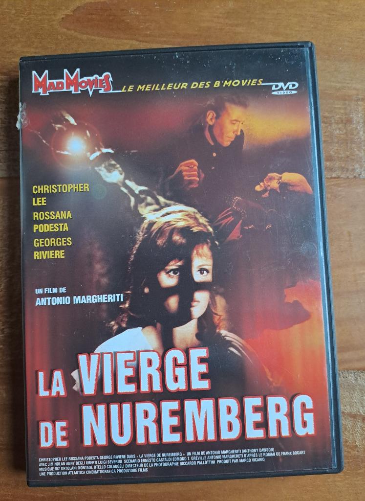 La vierge de Nuremberg - Antonio Margheriti  Christopher Lee, Ophalen of Verzenden, Gebruikt