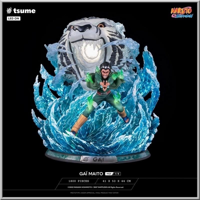 HQS Gaï Maito Naruto Shippuden Tsume Art, Enlèvement, Neuf