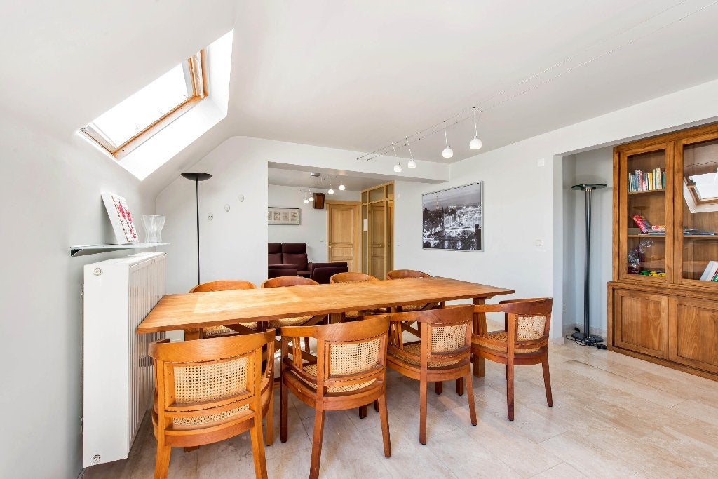 Tafel in teak, Huis en Inrichting, Ophalen, Gebruikt, Teakhout, 200 cm of meer