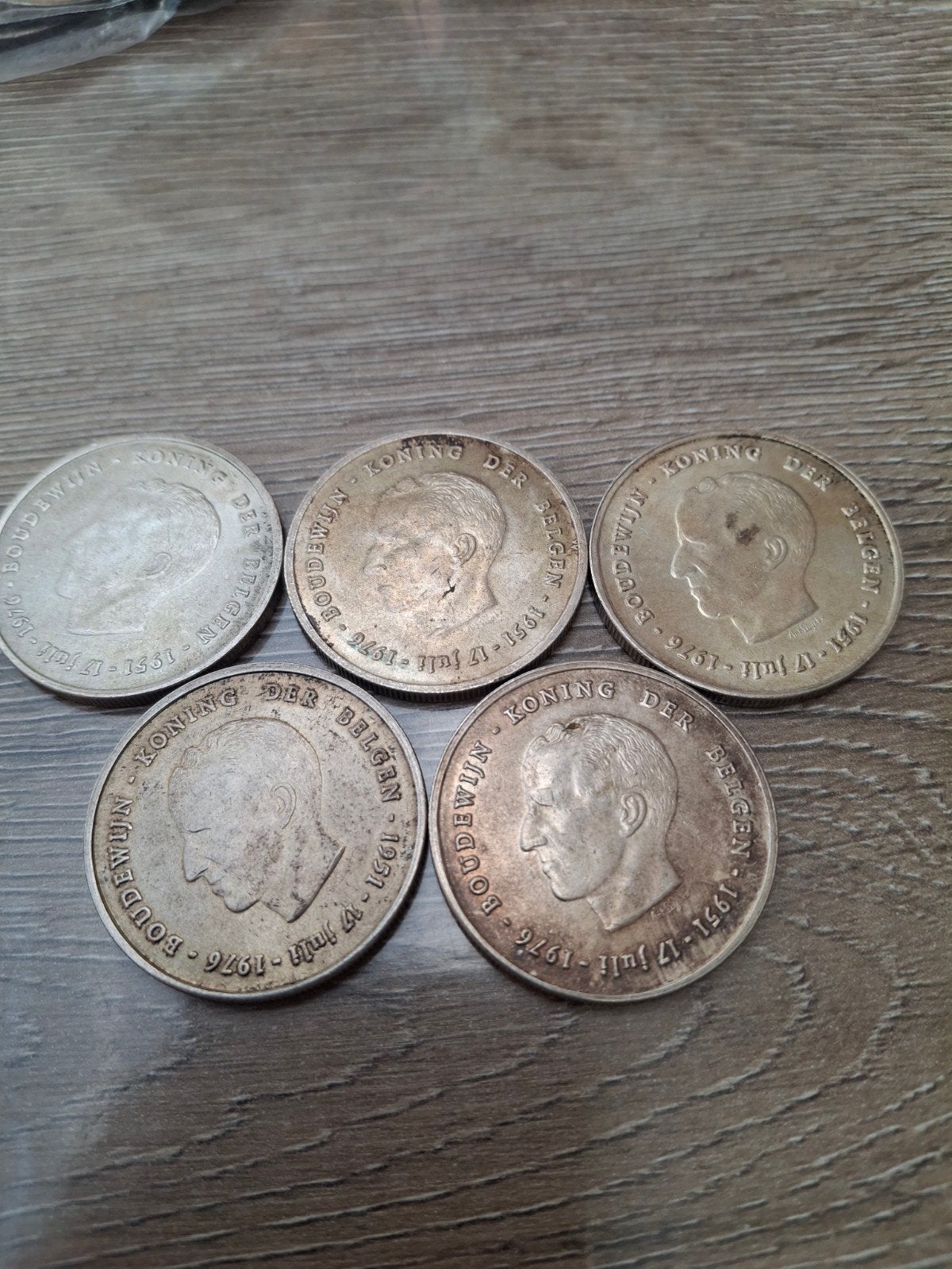 Pièces de 250 g en argent, Timbres & Monnaies, Monnaies | Belgique, Envoi