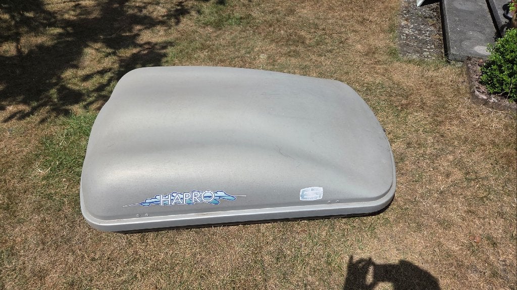dakkoffer Hapro 500E/F, Autos : Divers, Coffres de toit, Enlèvement, Utilisé