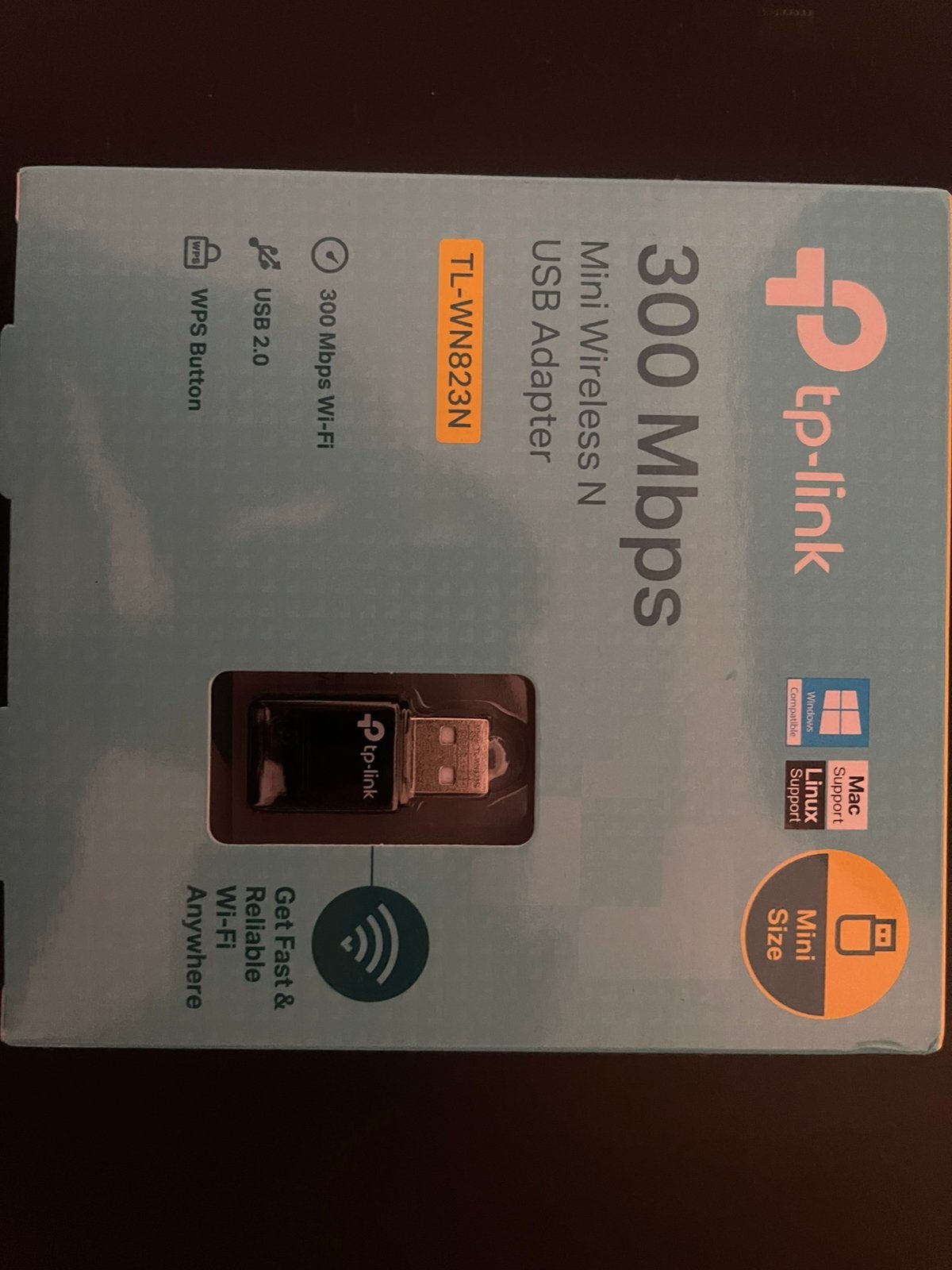 TP-Link  USB WiFi Adapter 300, Computers en Software, Netwerkkaarten, Ophalen, Zo goed als nieuw