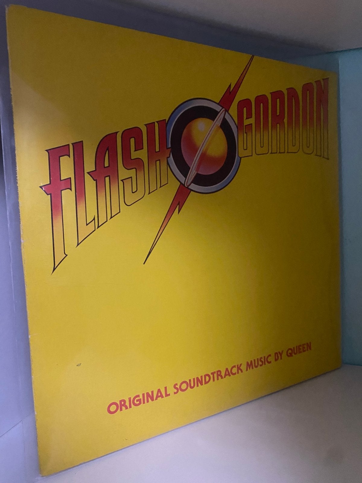 Queen – Flash Gordon (Original Soundtrack Music), Avec insert, Envoi, 1980 - 1989, Utilisé