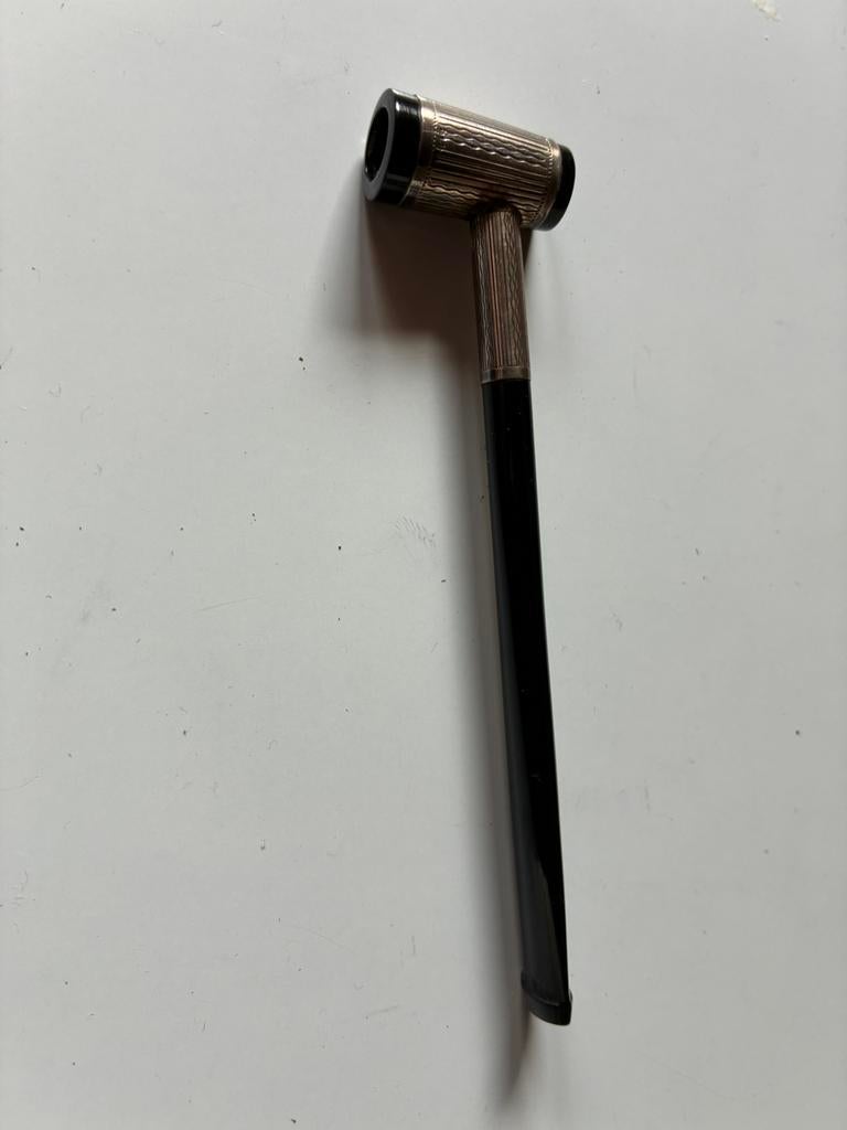 Antiek sigarettenhoudertje zilver, Antiek en Kunst, Ophalen