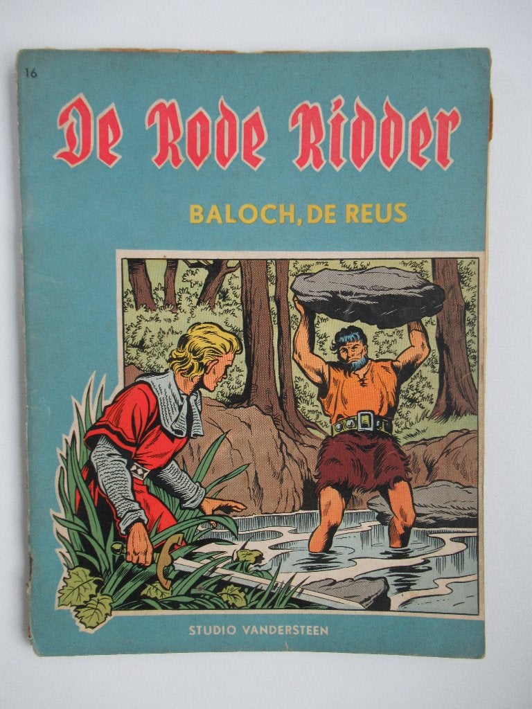 de rode ridder...nr.16...baloch,de reus............1st, Ophalen of Verzenden, Gelezen