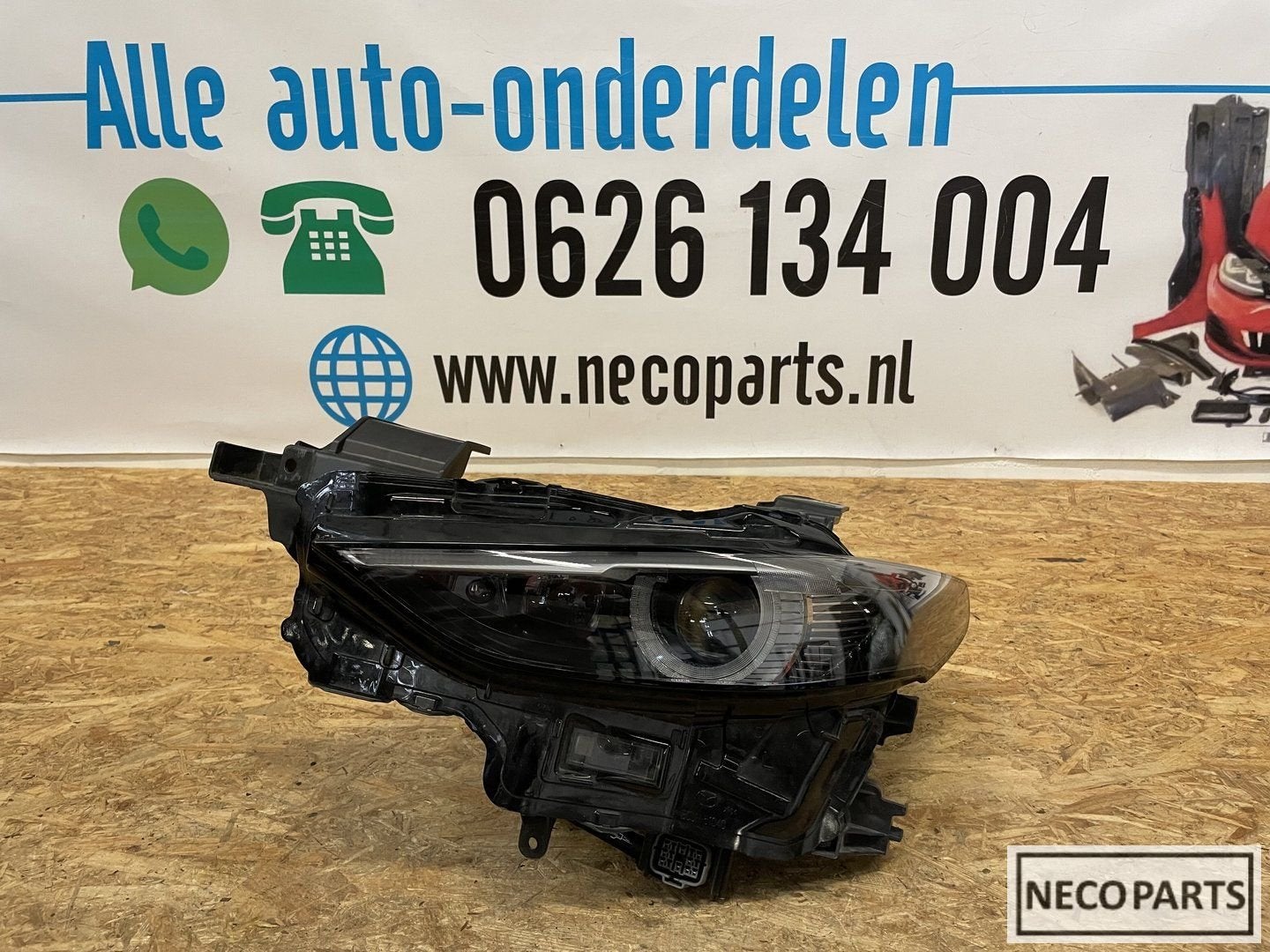 MAZDA 3 VOL LED KOPLAMP LINKS COMPLEET BCJH-51040 ORIGINEEL, -, Mazda, Utilisé, -
