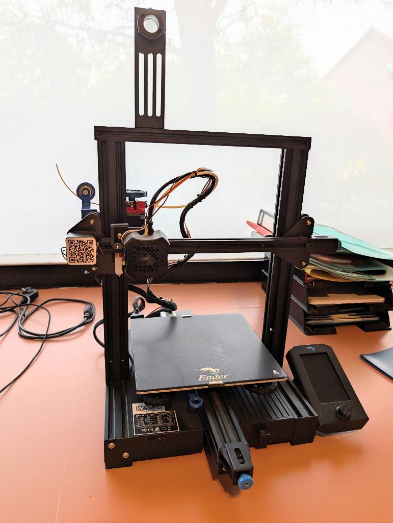 Ender Creality 3 v2 met BLTouch, Informatique & Logiciels, 3D Imprimantes, Comme neuf, Enlèvement, Filament, Creality Ender