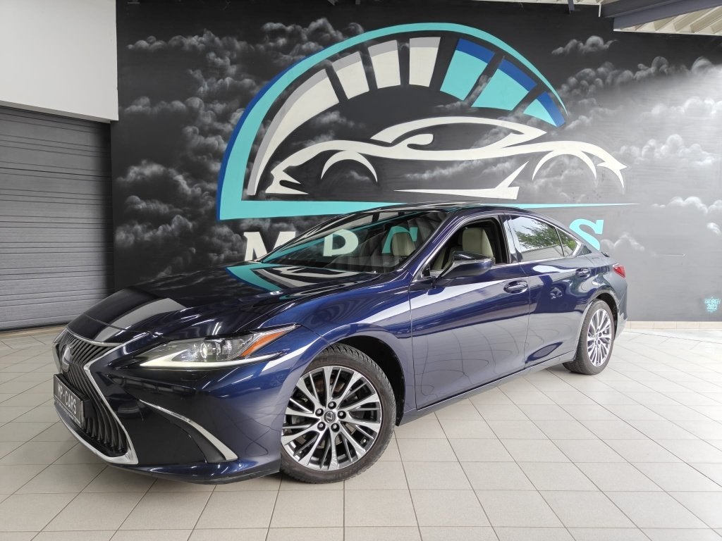 Lexus ES300H / 2.5i Hybride, Auto's, Blauw, Leder, Berline, 5 deurs