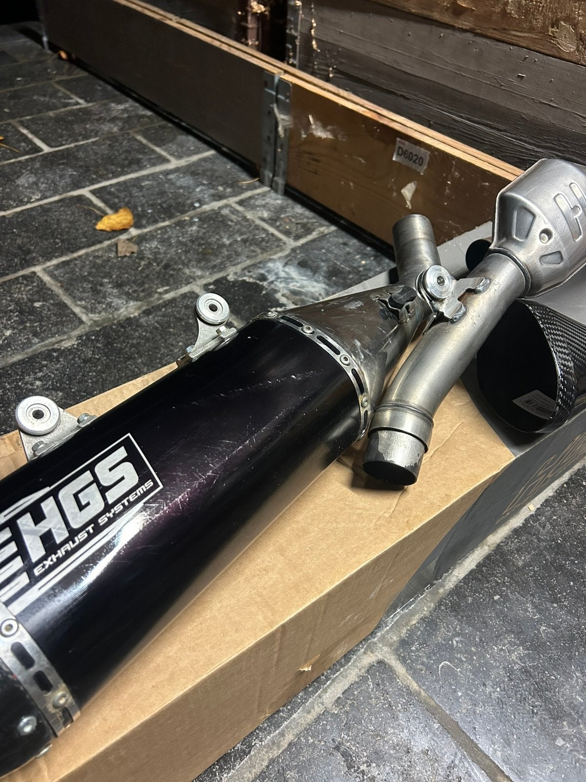 Échappement hgs ktm, Enlèvement, Utilisé