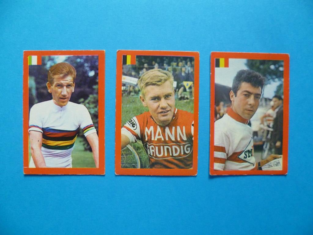 wielrenners cyclisme chromos kaarten images cartes Monty Gum, Ophalen of Verzenden, Gebruikt