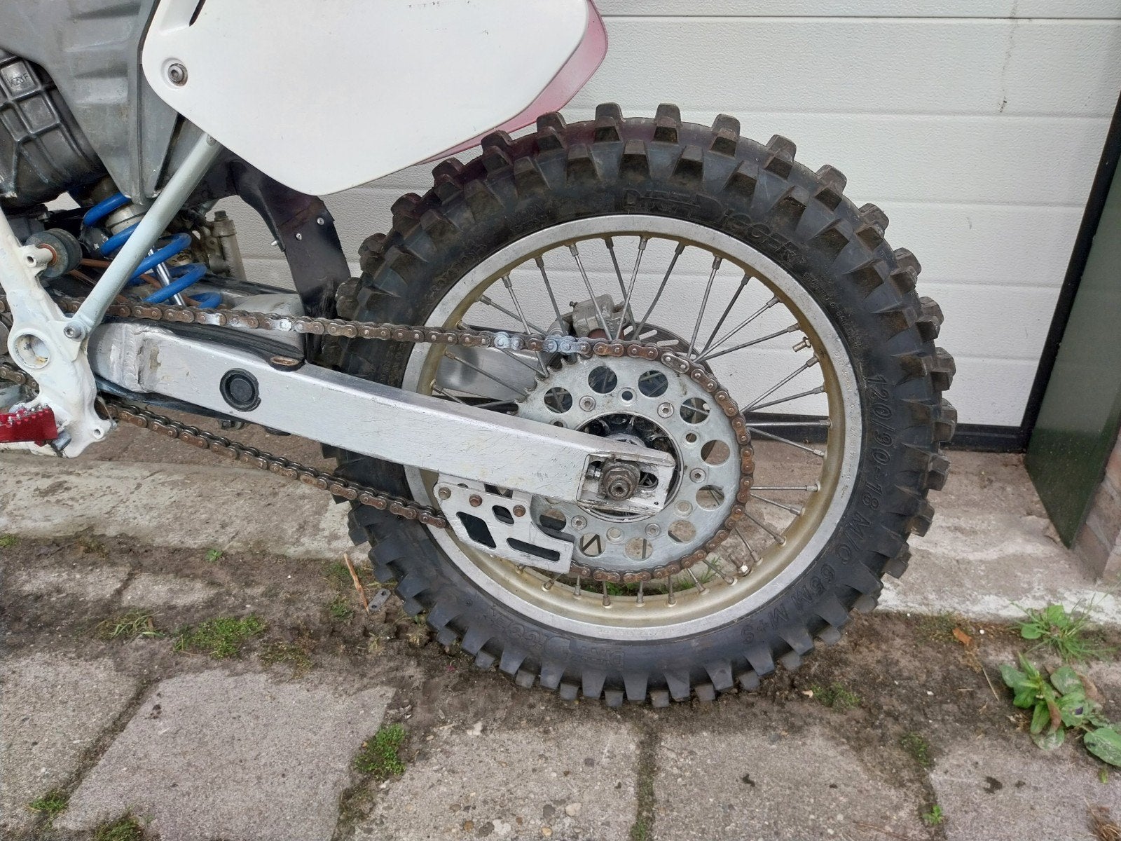Achterwiel honda cr 250 1987 1988 cr250, Motoren, Ophalen
