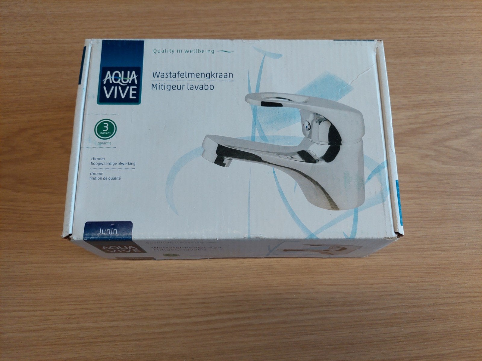 Aquavive wastafelmengkraan, Doe-het-zelf en Bouw, Ophalen, Nieuw
