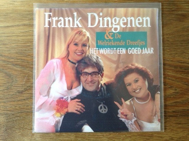 single frank dingenen & de welriekende dreefjes, 7 inch, Ophalen of Verzenden, Beschermende buitenhoes, Nederlandstalig