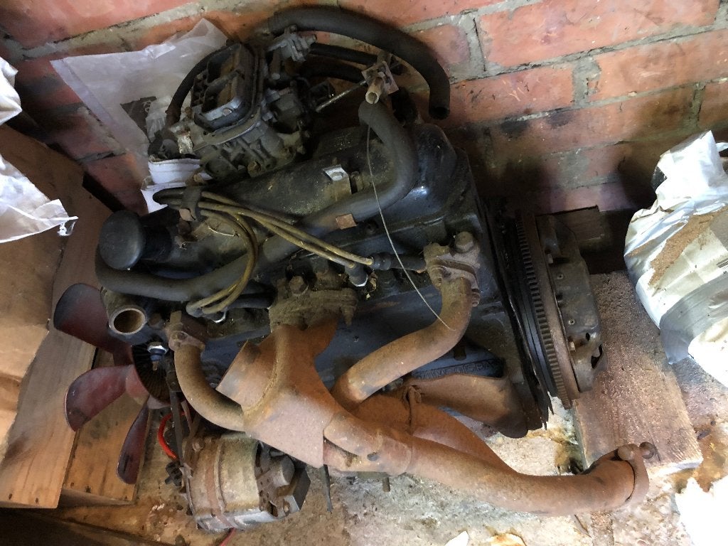Pieces  motor + boite, Autos : Pièces & Accessoires, Moteurs & Accessoires, Ford, Utilisé, Enlèvement