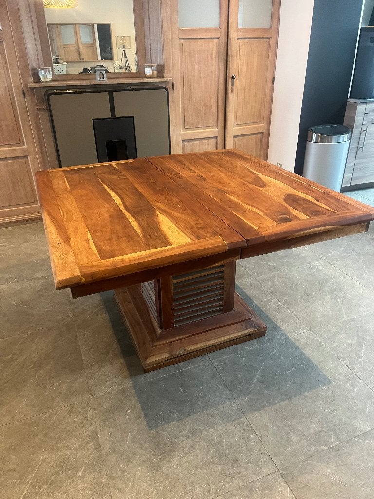 Table en bois massif, Maison & Meubles, Enlèvement