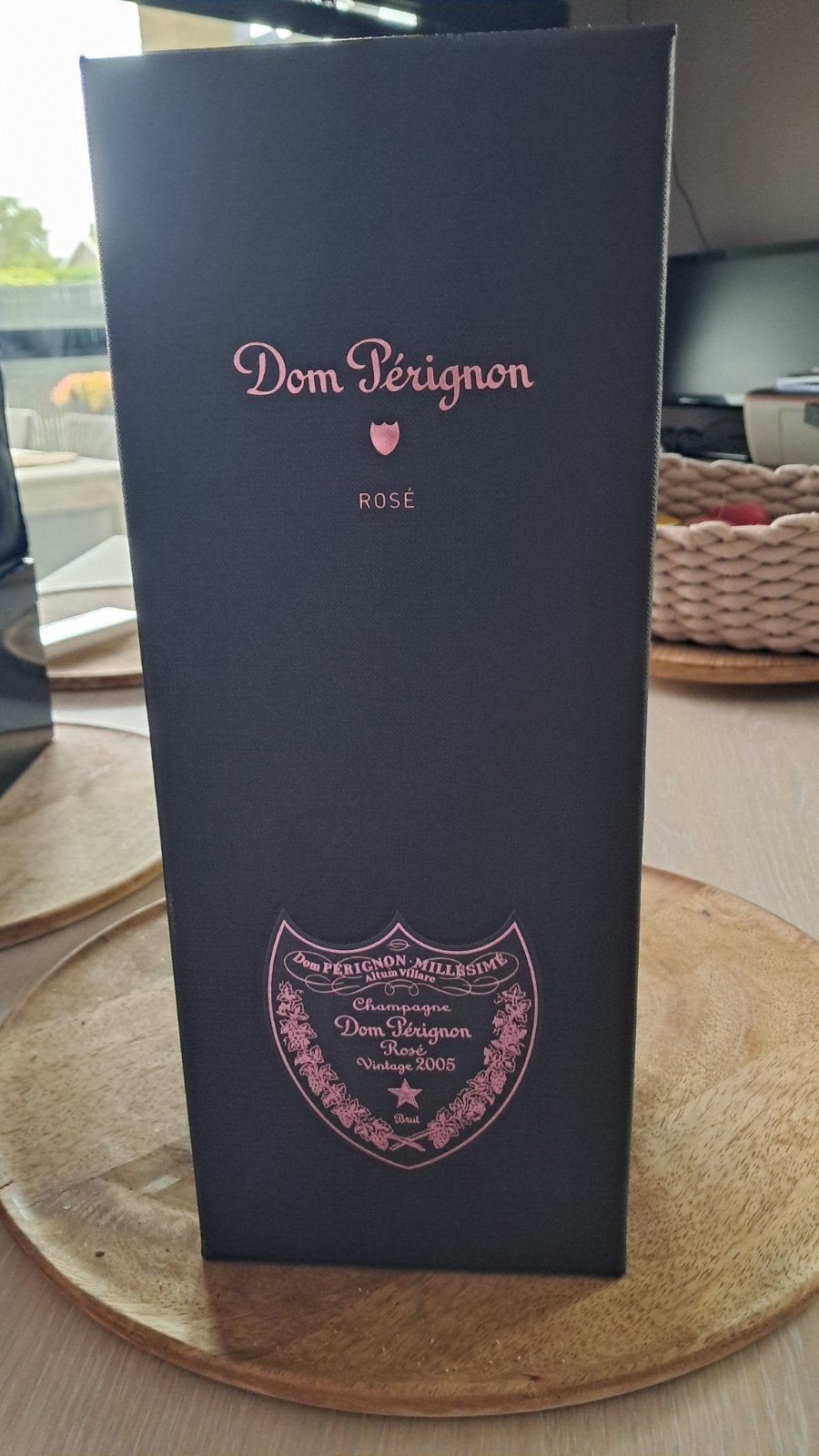Lege giftbox Dom Perignon rose 2005, Ophalen of Verzenden