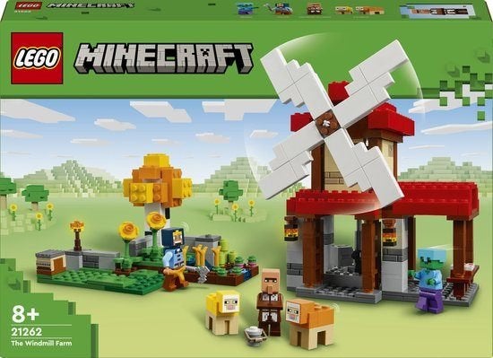 LEGO 21262 Minecraft De windmolenboerderij nieuw, Minecraft, Lego, Nieuw, Ophalen of Verzenden